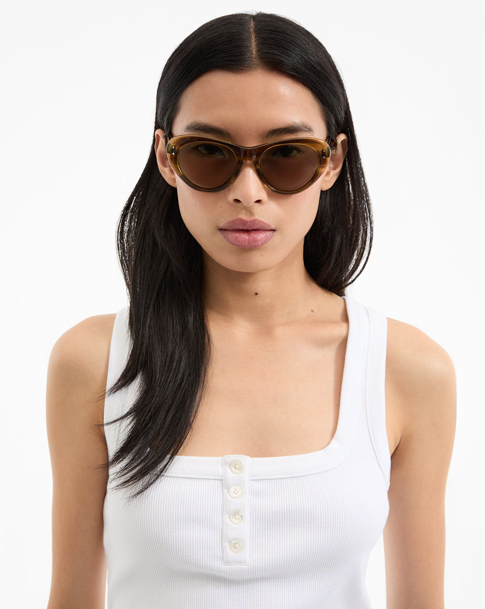 Edie Cat-Eye Sunglasses - Image 2