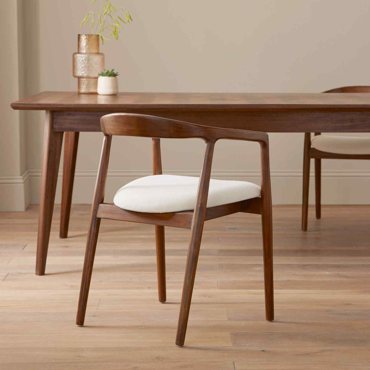 Solid Mahogany Dining Chair - Image 5