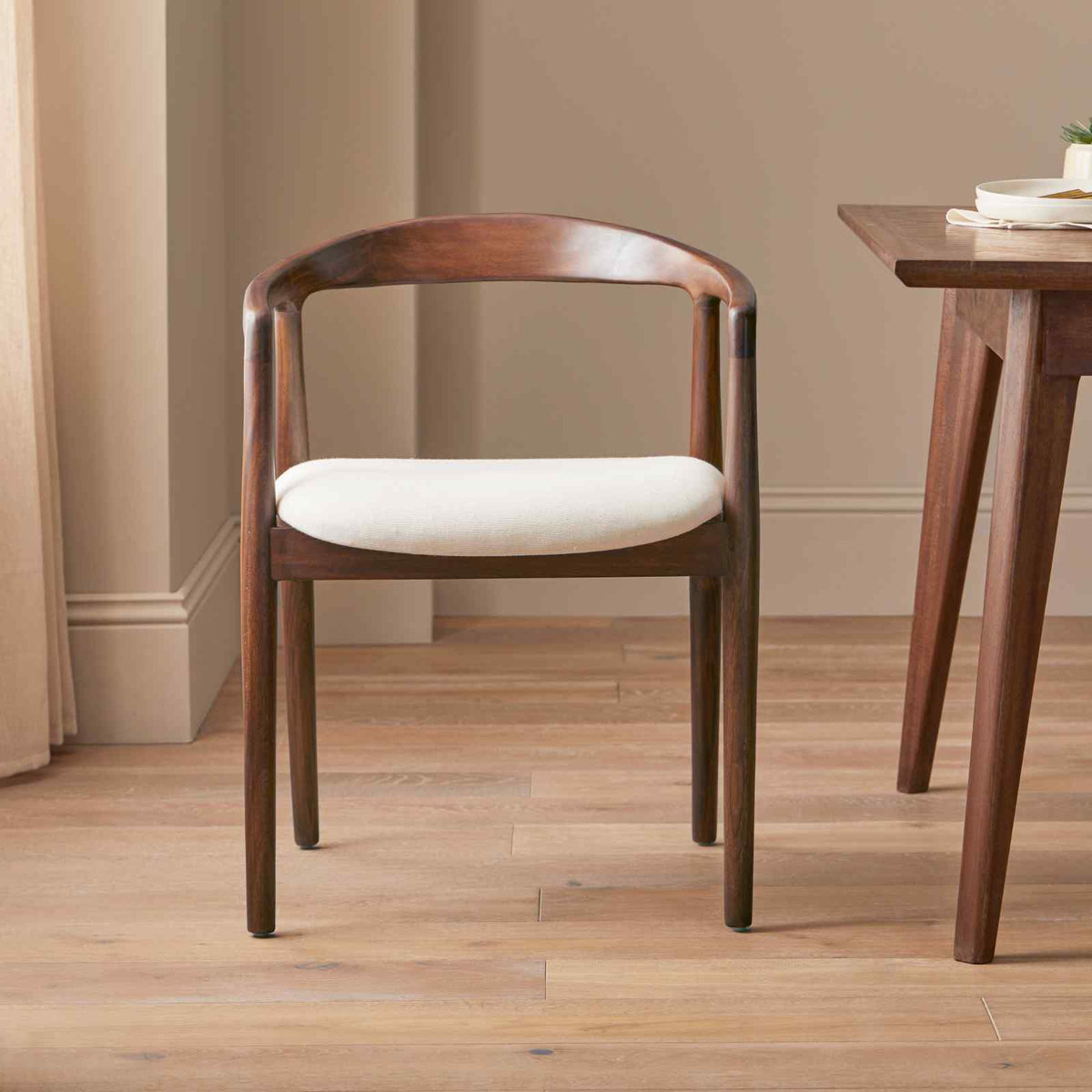 Solid Mahogany Dining Chair