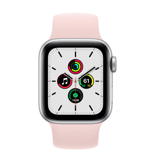 Apple Watch SE 44MM Silver (GPS + Cellular) - Image 2