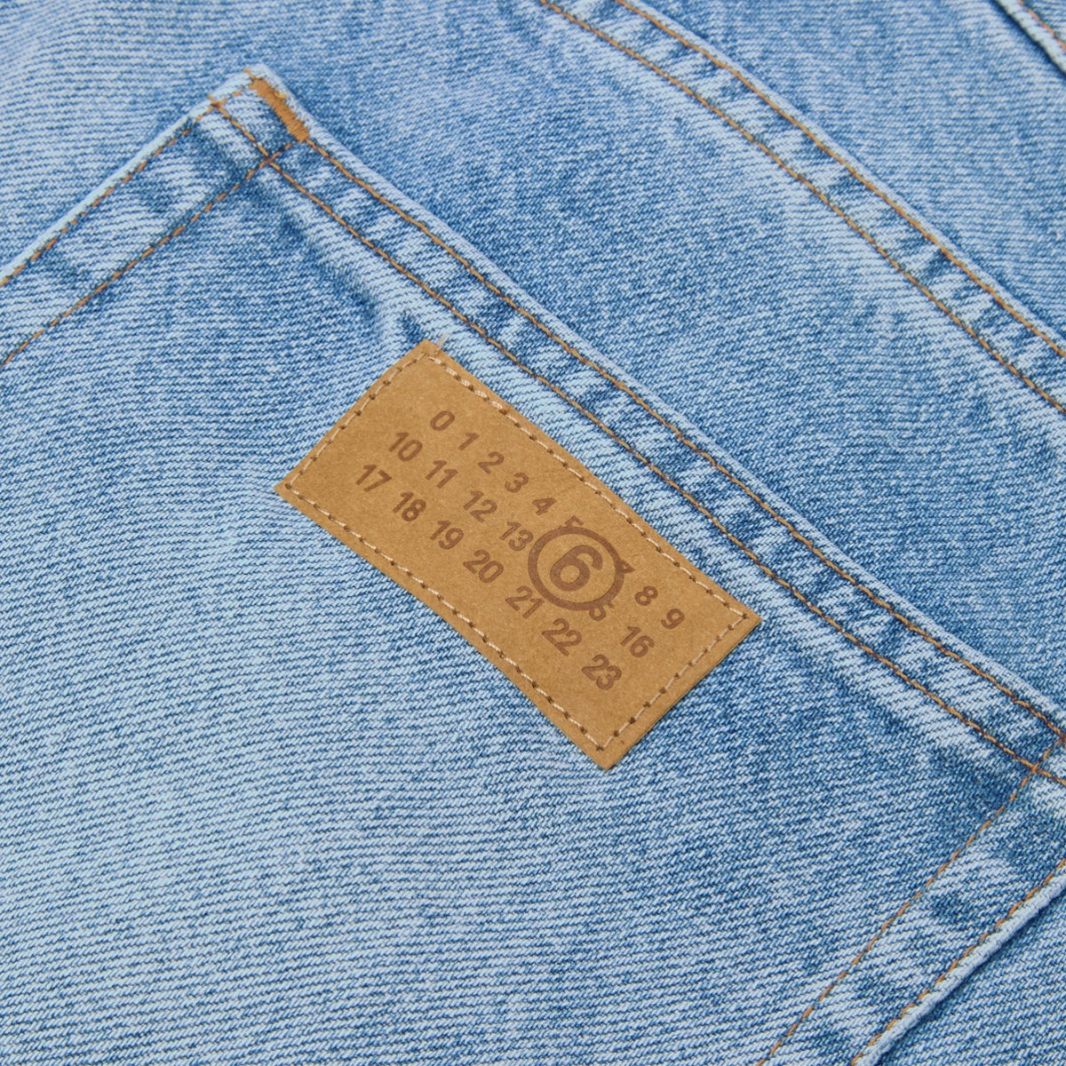 MM6 Maison Margiela Pants 5 Pockets (Blue) - Image 4