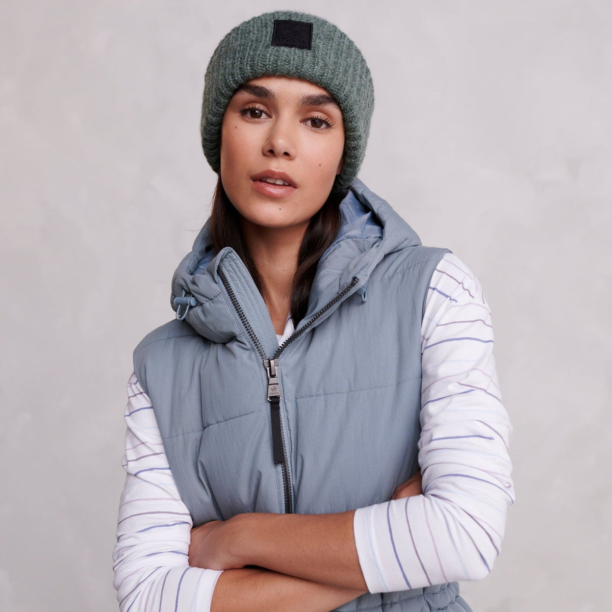 Welham Womens Gilet - Mist Grey - Image 11