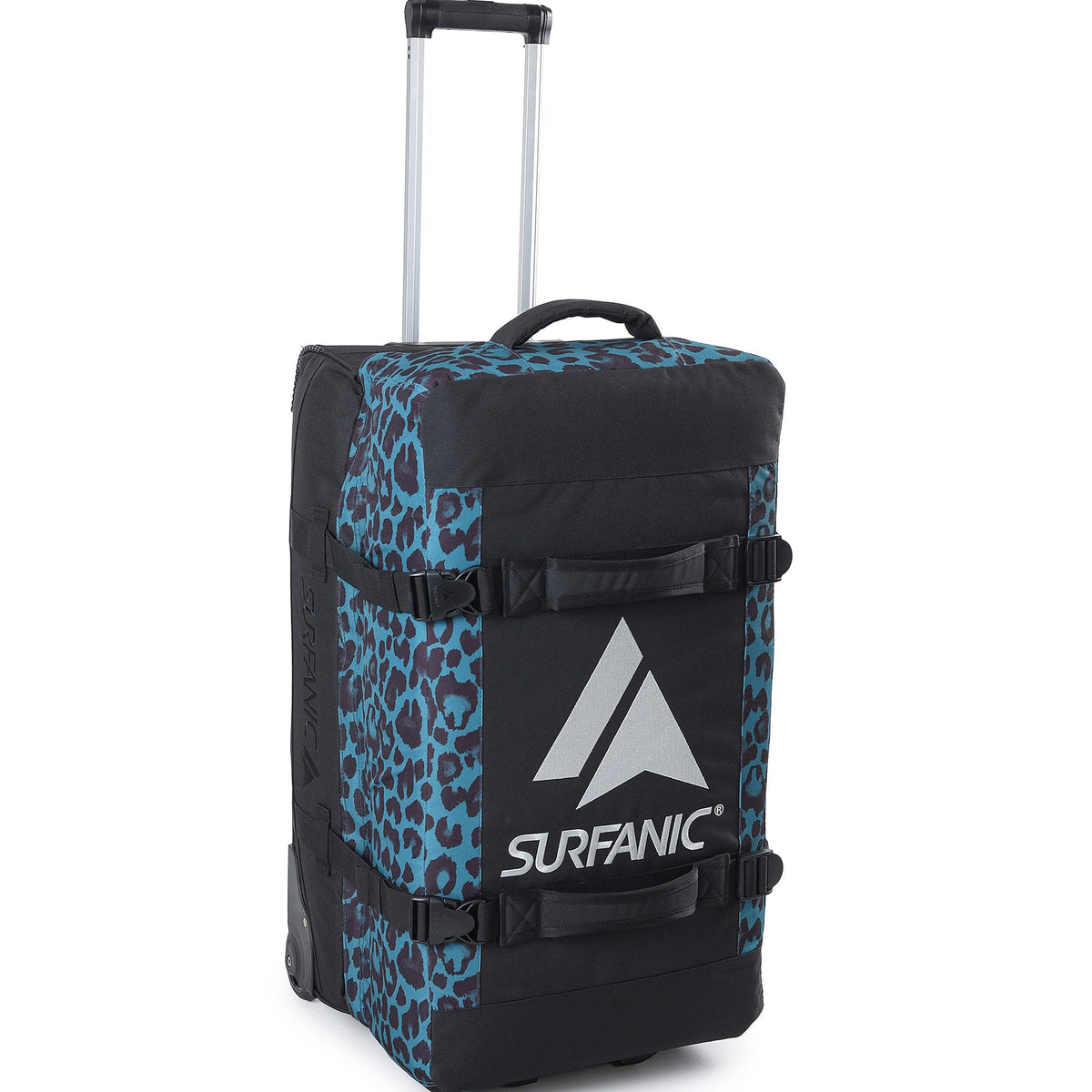 Surfanic Maxim 3.0 70L Roller Bag - Turquoise Jag - Image 3