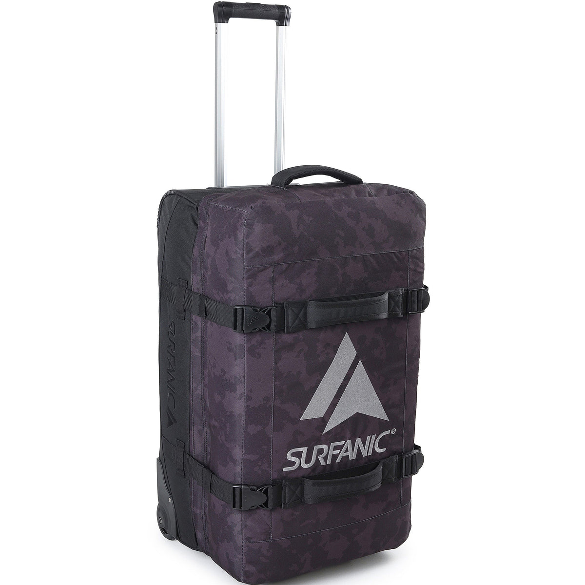 Surfanic Maxim 3.0 100L Roller Bag - Black Map - Image 3