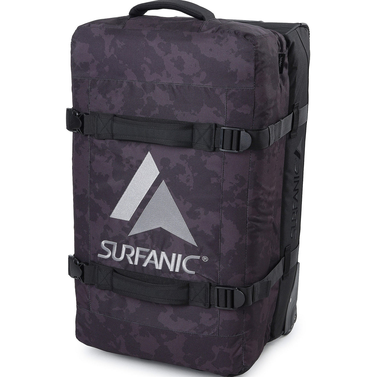 Surfanic Maxim 3.0 100L Roller Bag - Black Map - Image 4