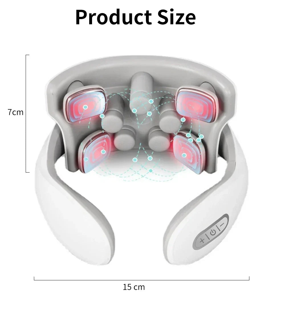 Heat Vibration Neck Massager - Image 18