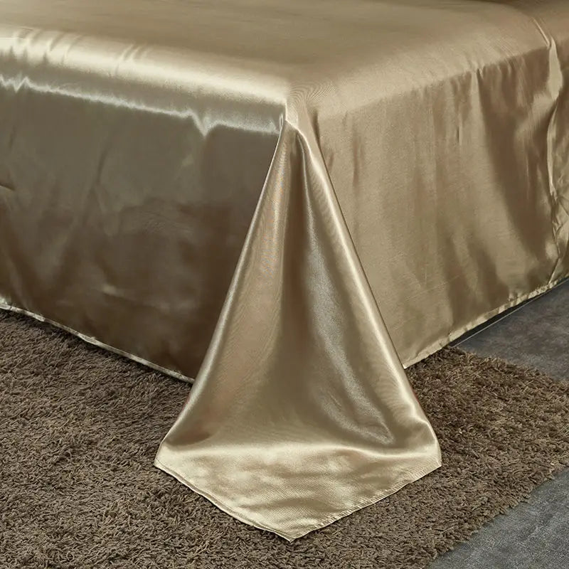 Luxury Rayon Satin Bedsheet Set - COLOUR  5