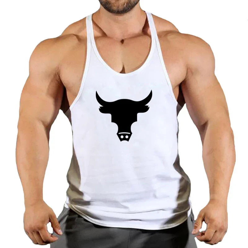 Men's Gym Sleeveless Workout Vest - Sports vests6