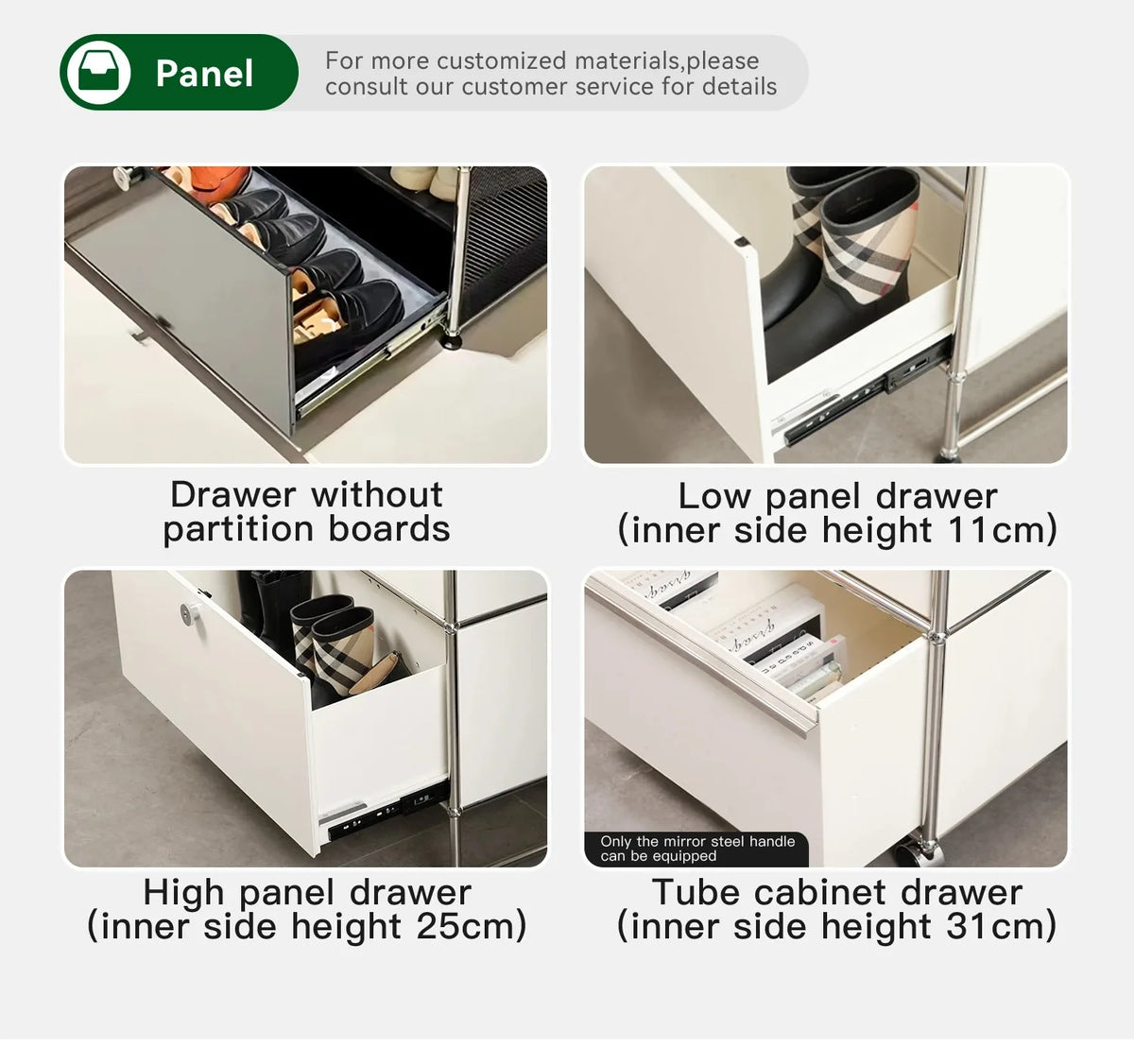 Modern TV Stand & Corner Storage Cabinet - Image 6