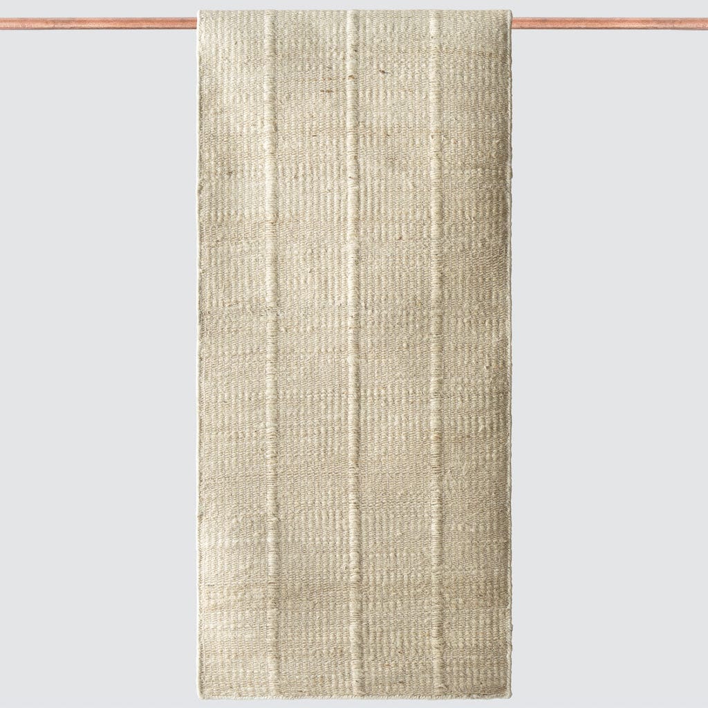 Sabina Handwoven Jute Accent Rug - Light / 2.5' x 8'