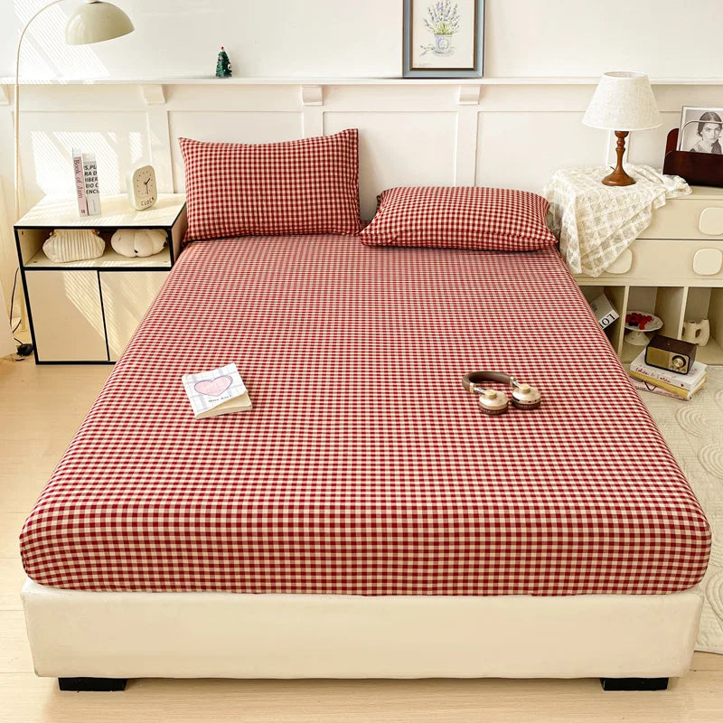 Pure Cotton Fitted Soft Mattress Cover for Kids & Adults - Image 4