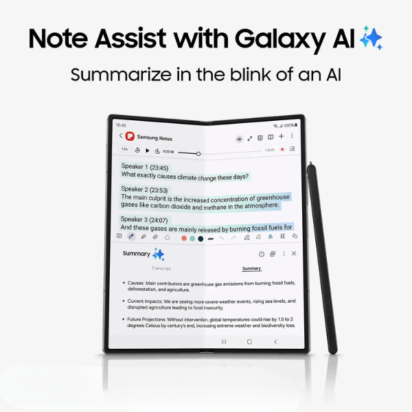 Samsung Galaxy Z Fold 6 256GB 5G - Navy (Unlocked) - Image 3