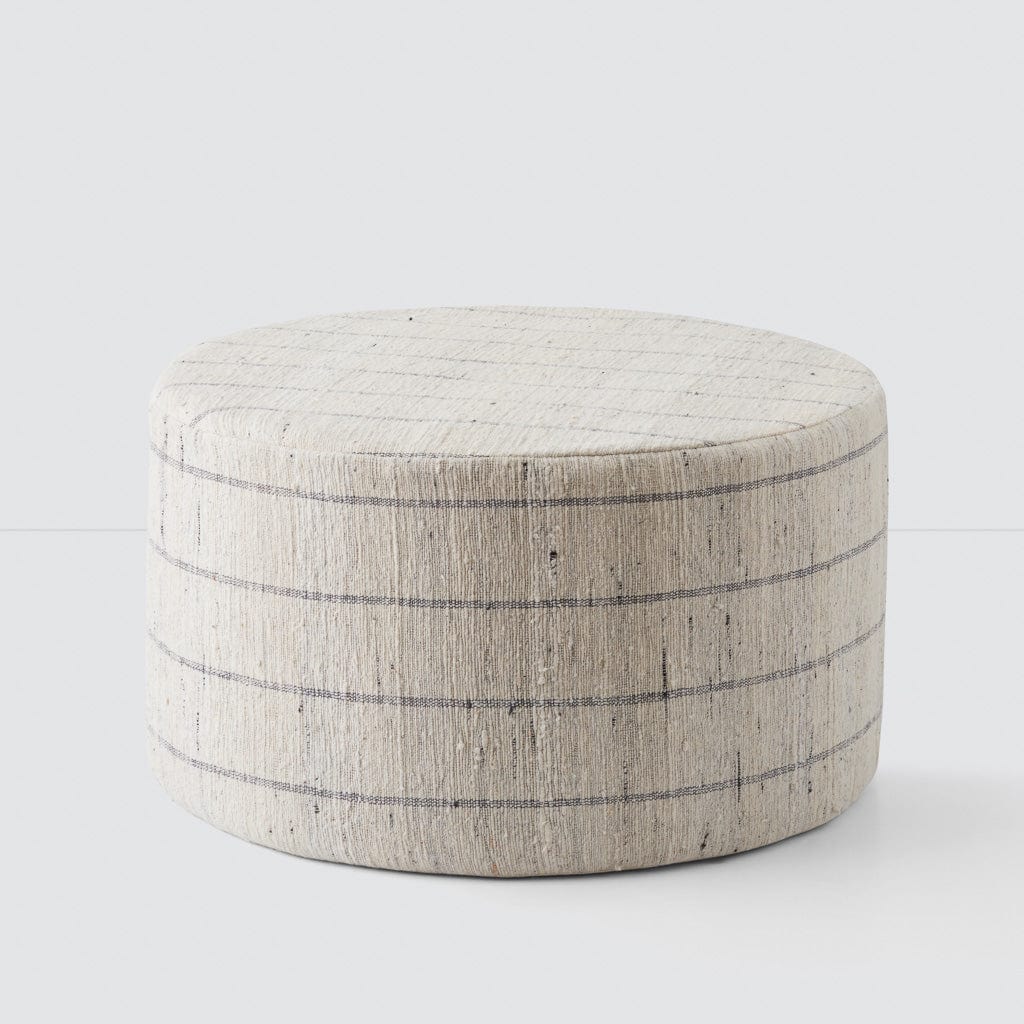 Sanjay Ottoman - Medium & Large - Stripe / Large