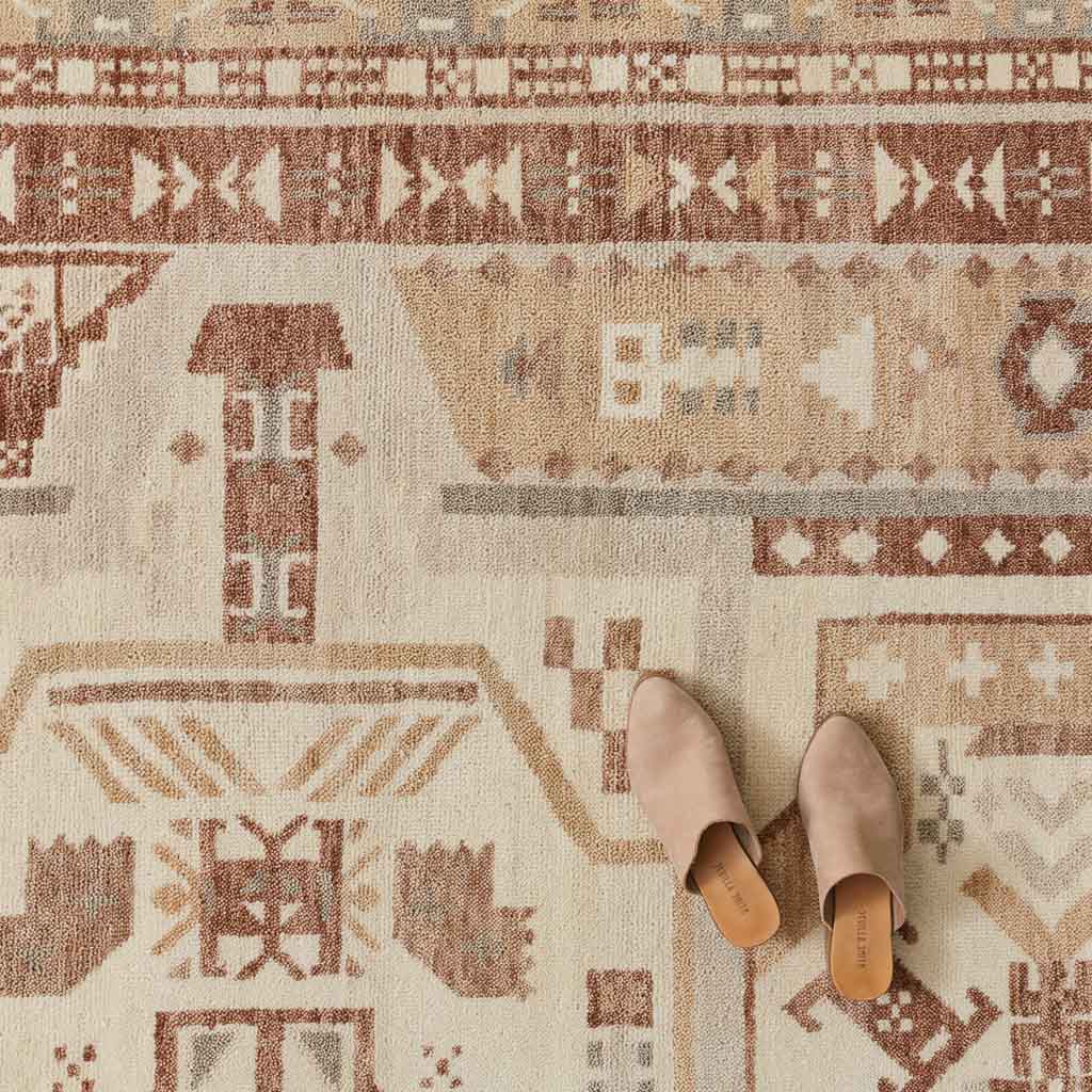 Saraja Hand-Knotted Area Rug - Image 2