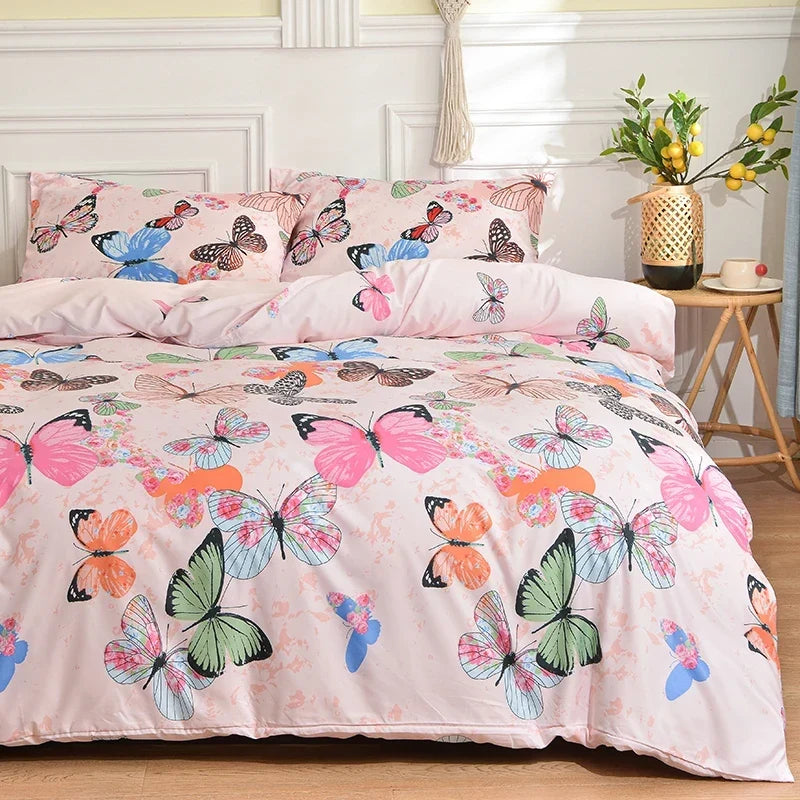 Black Marble Duvet Cover Set - hudiefeifei