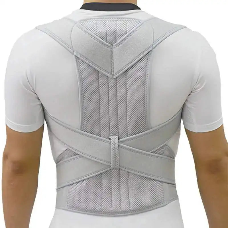 New Upper Back Posture Corrector - Gray