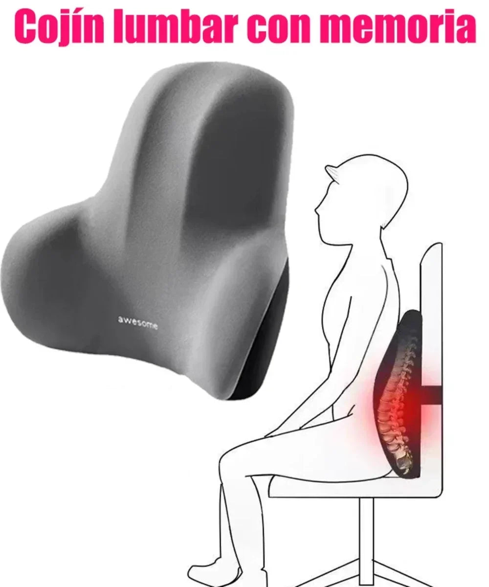 Memory Foam Lumbar Support Pillow - Image 3