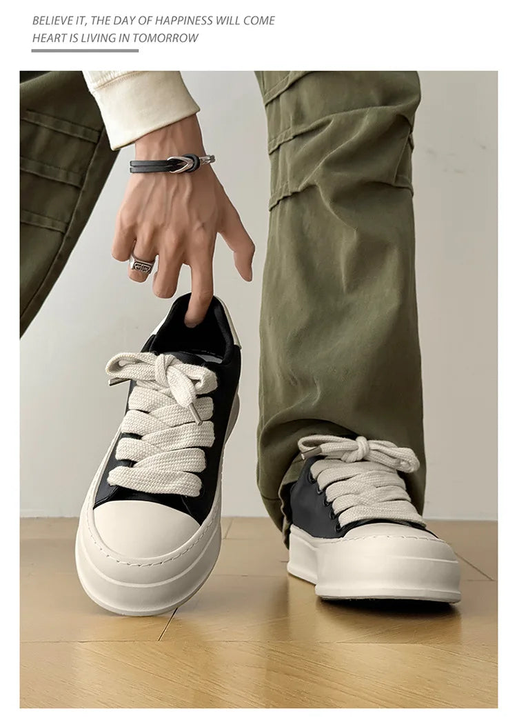 Breathable Luxury Running Trainers Men's Casual Sneakers - Image 8