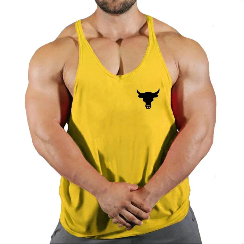 Men's Gym Sleeveless Workout Vest - Sports vests19