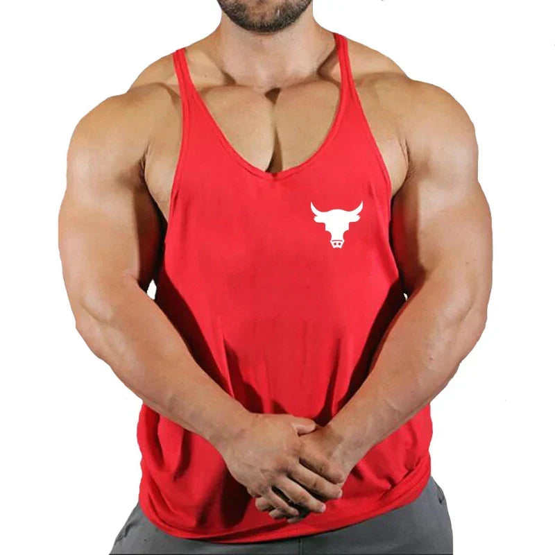 Men's Gym Sleeveless Workout Vest - Sports vests15