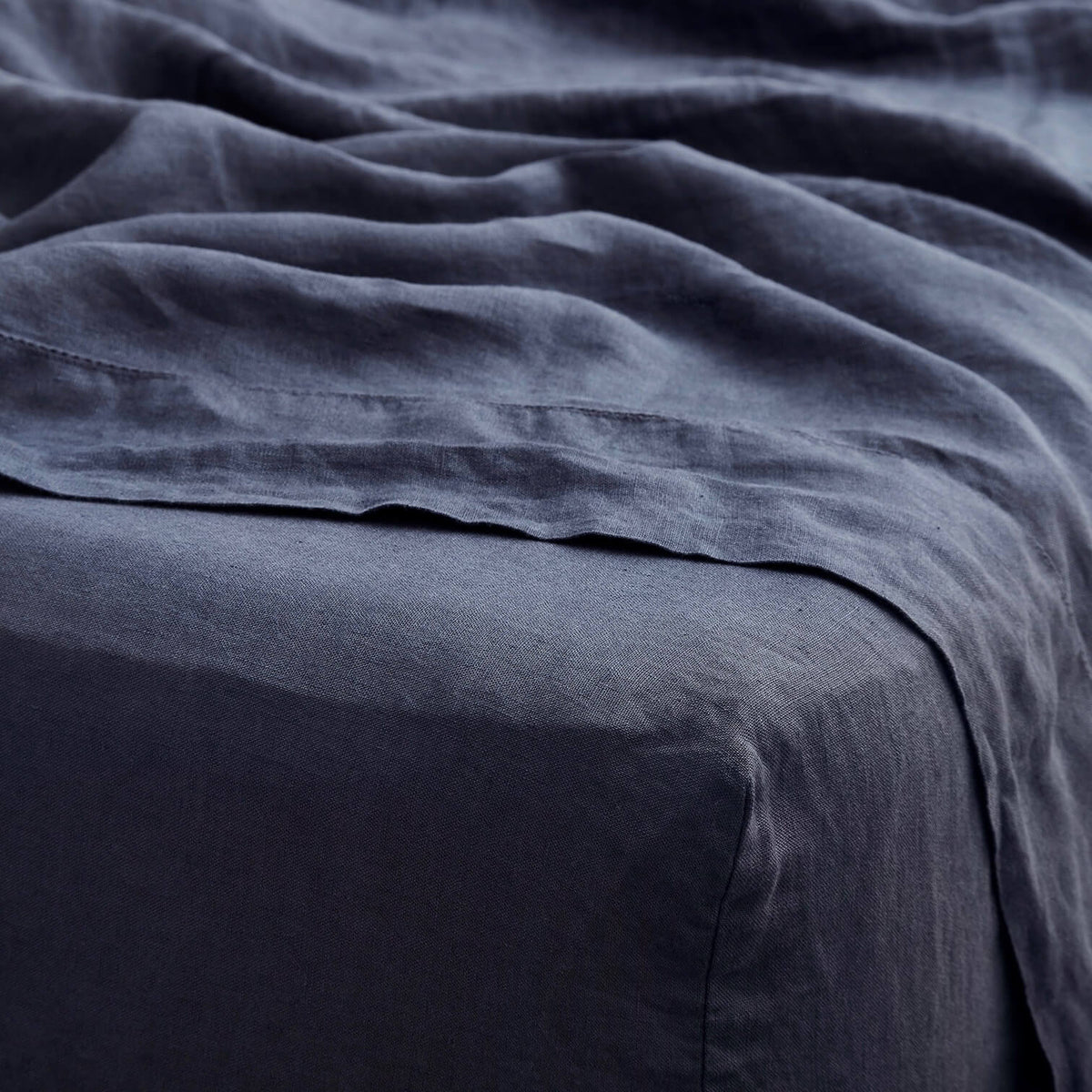 Stonewashed Linen Sheet Set - Image 32