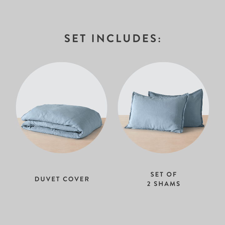 Stonewashed Linen Duvet Cover - Image 128