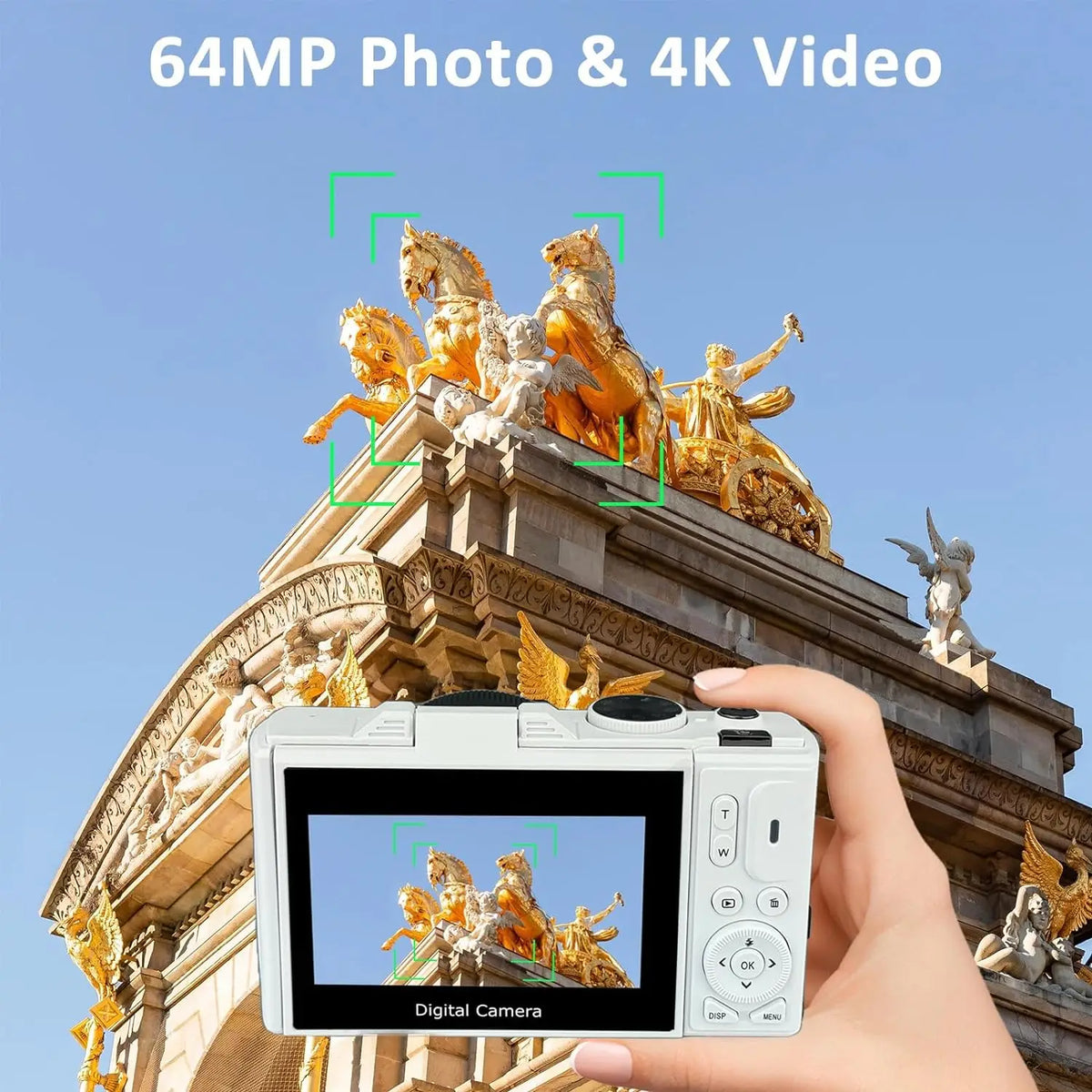 18X Zoom 4K Digital Camera - Image 2