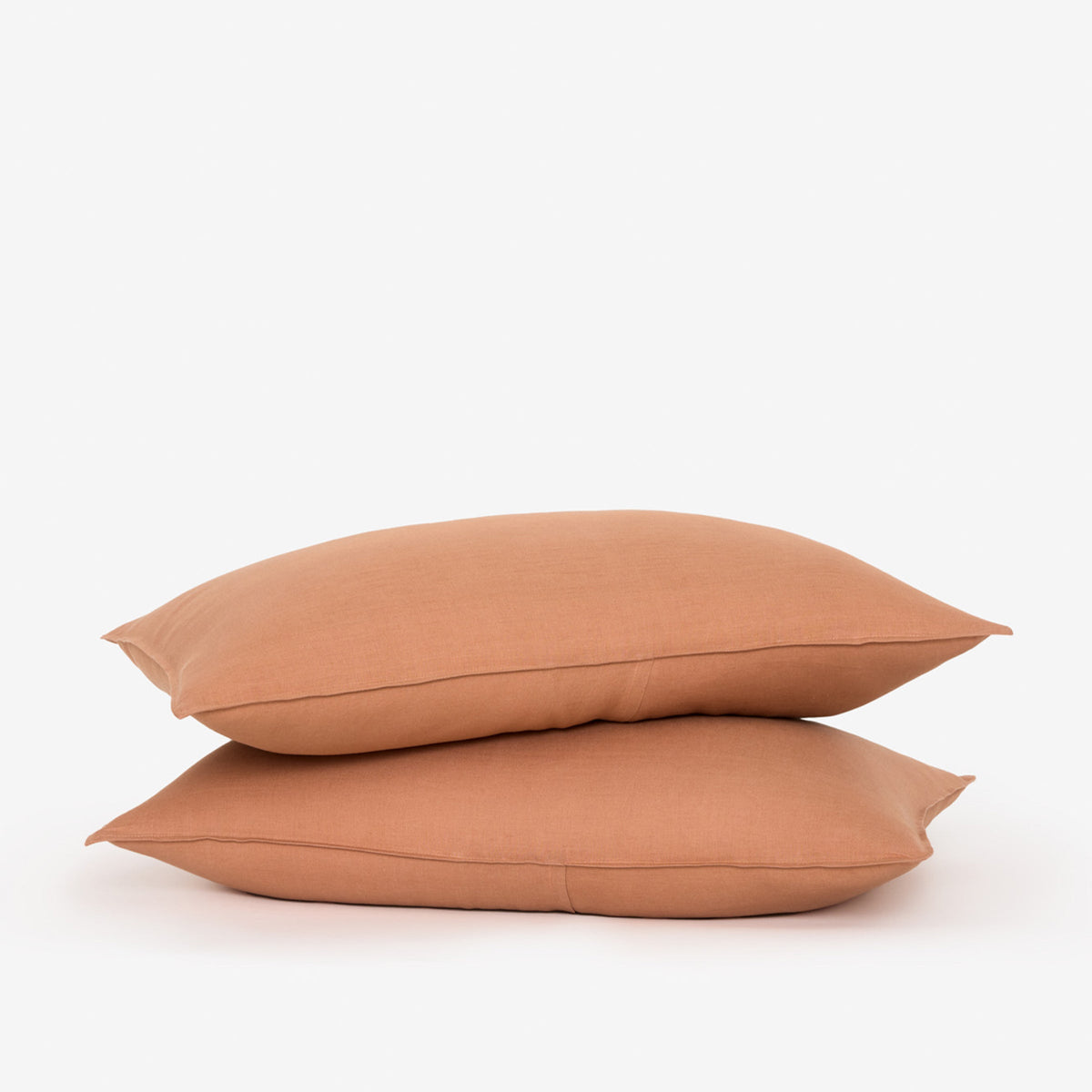 Belgian Linen Shams - Earth / King