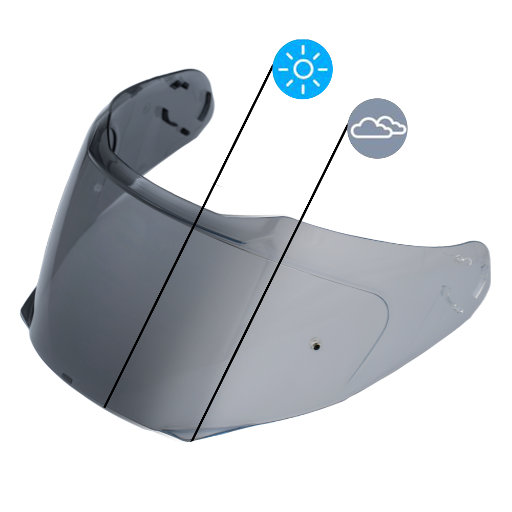 Glide Shield Outer- Photochromic Smoke