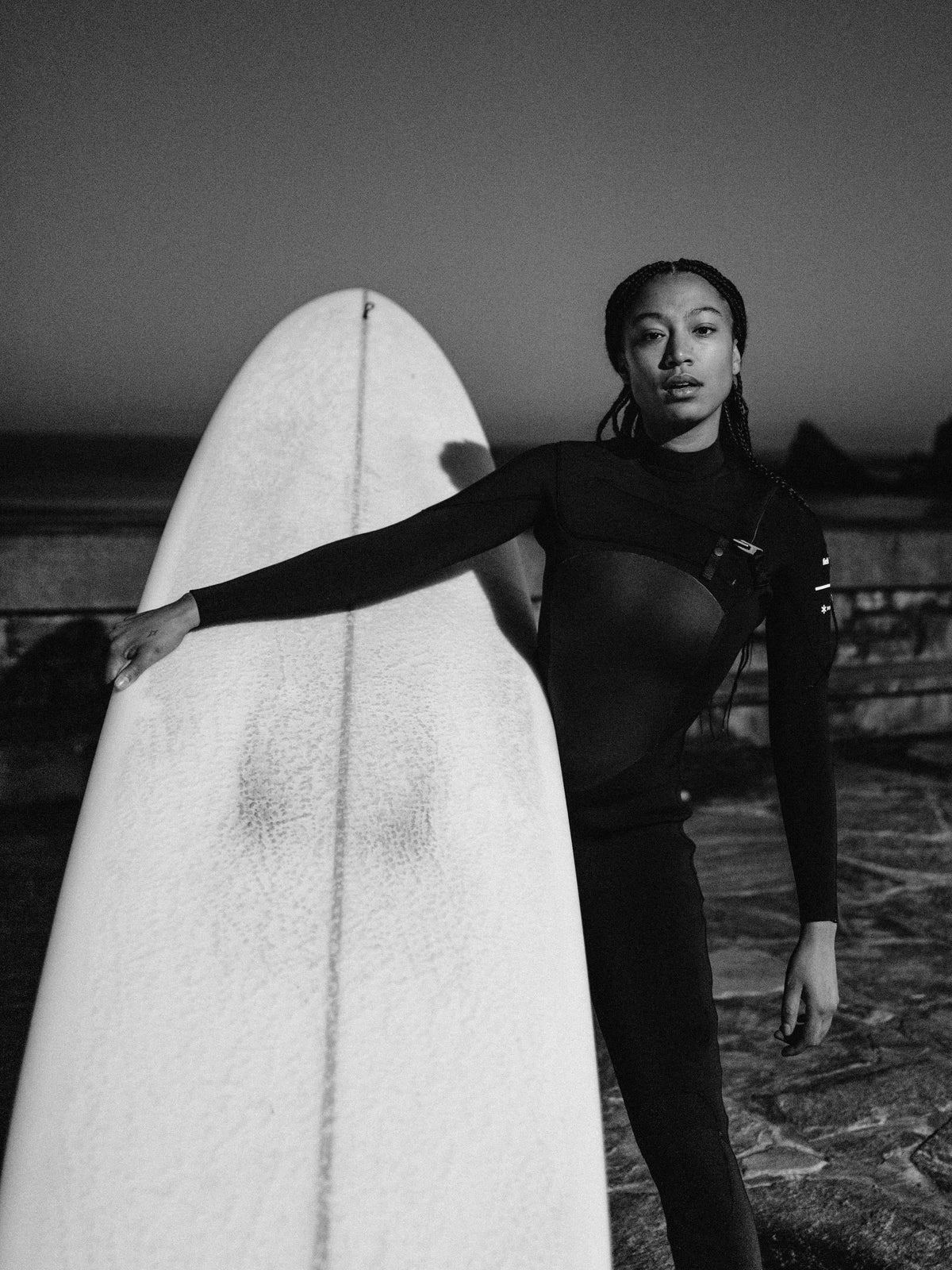 Women's Finisterre + Snow Peak 3.5/2.5mm Yulex® Chest Zip Wetsuit - Image 2