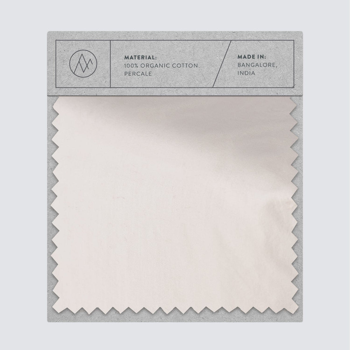 Stonewashed Organic Cotton Percale Swatches - Blush