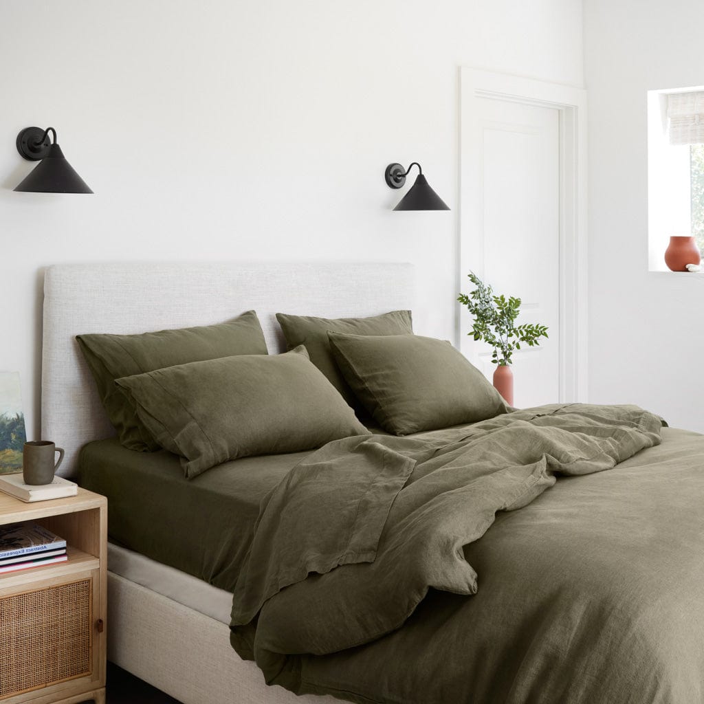 Stonewashed Linen Duvet Cover - Image 10