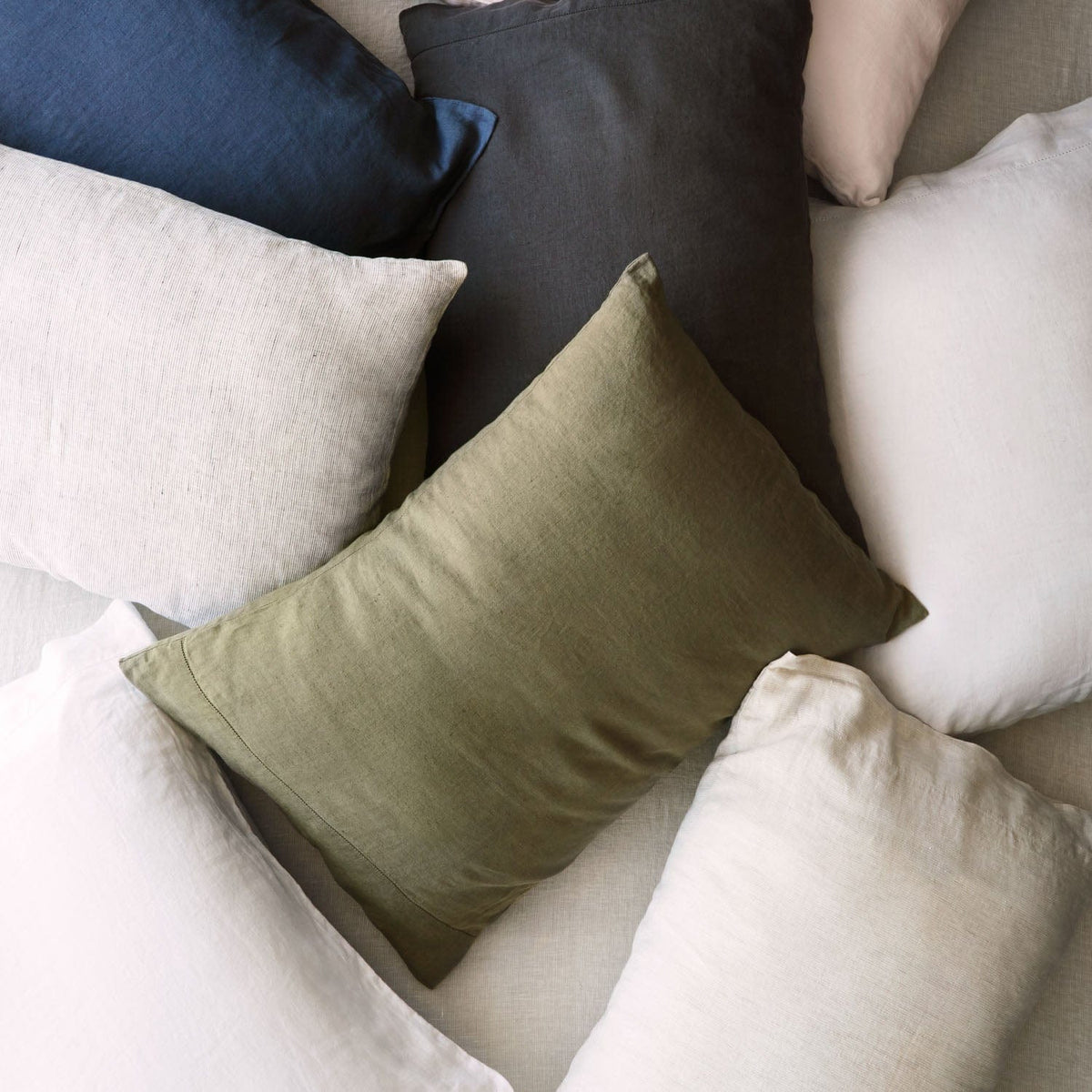 Stonewashed Linen Pillowcases - Image 60