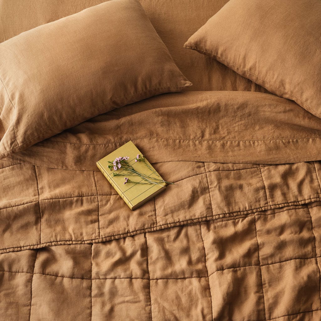 QA | Stonewashed Linen Quilt - Image 59