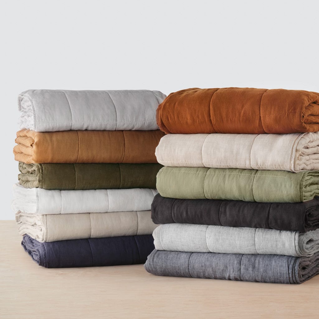 Stonewashed Linen Quilt - Image 39
