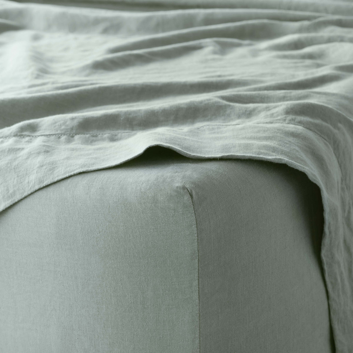 Stonewashed Linen Sheet Set - Image 19