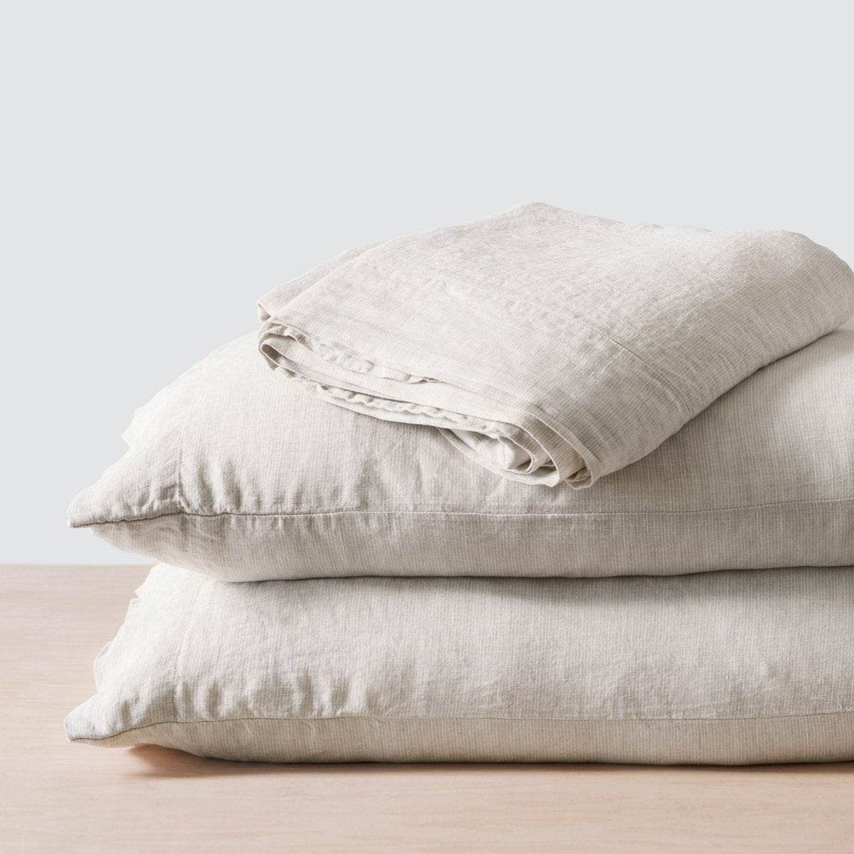 Stonewashed Linen Sheet Set - Image 43