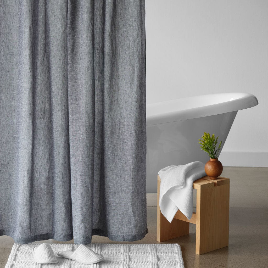 Stonewashed Linen Shower Curtain - Image 2