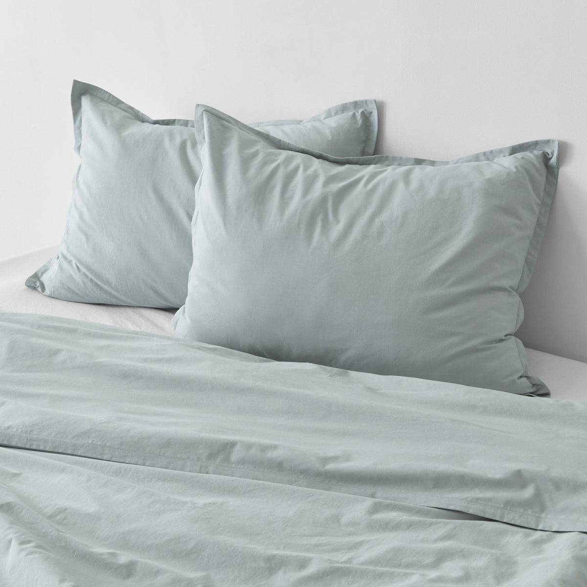 Stonewashed Organic Cotton Percale Duvet Cover - Image 21