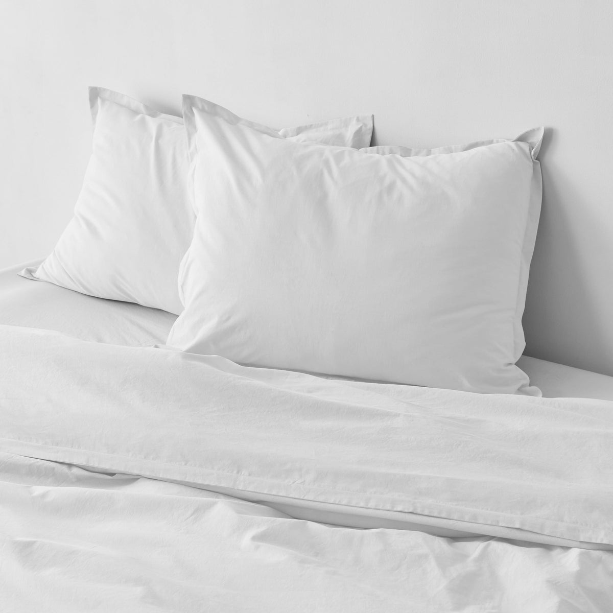 Stonewashed Organic Cotton Percale Duvet Cover - Image 28