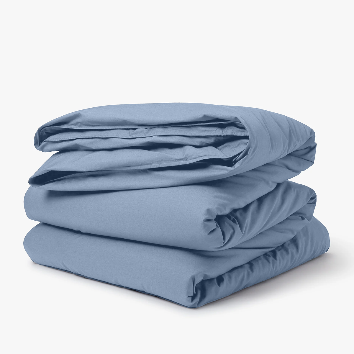 Supima Cotton Duvet Cover - Powder Blue