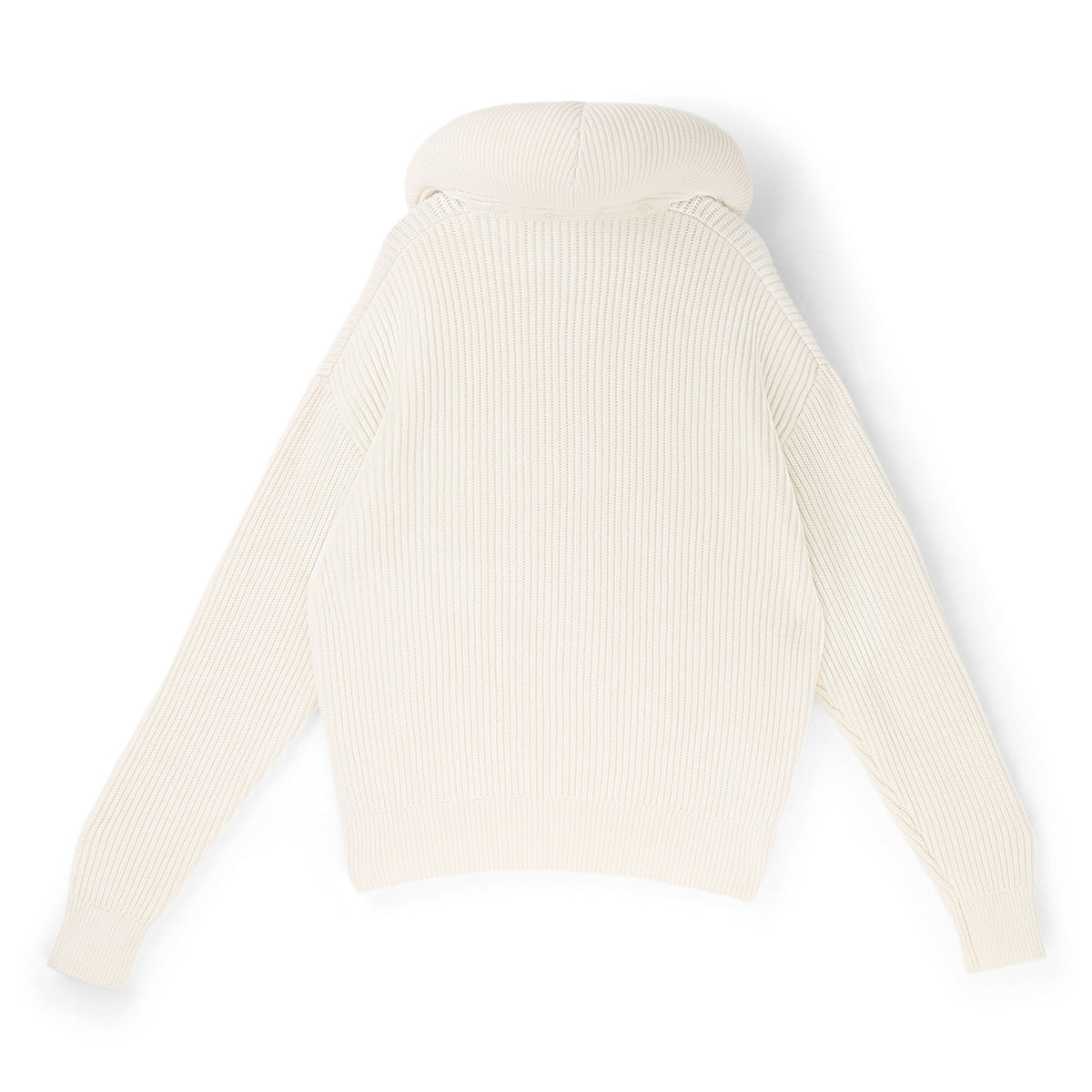 3.Paradis Pillow Neck Knit Sweater (Truewhite) - Image 2
