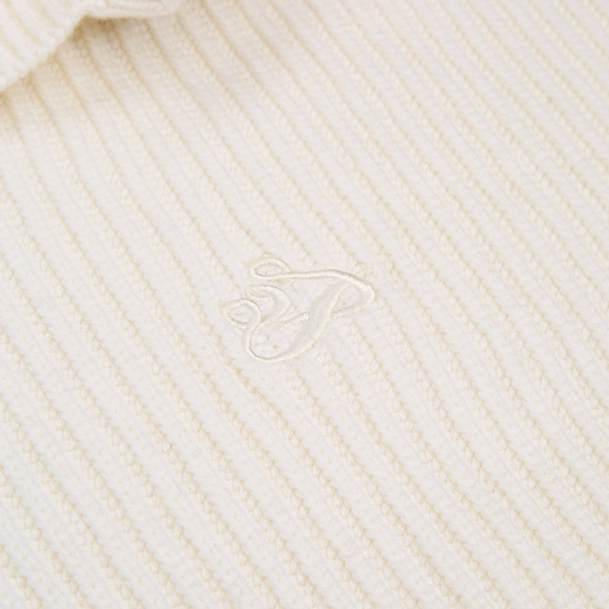 3.Paradis Pillow Neck Knit Sweater (Truewhite) - Image 4