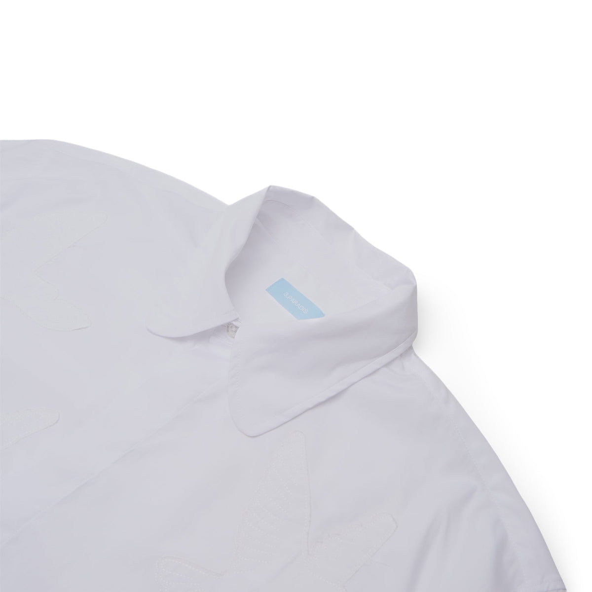 3.Paradis Flying Dove LS Shirt (White&blue) - Image 3