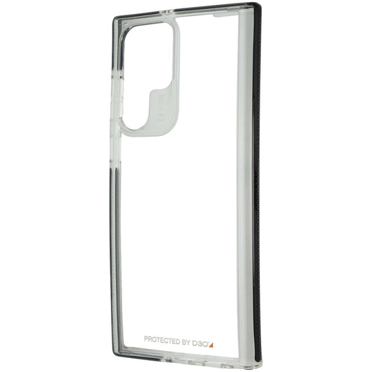 ZAGG Gear4 Santa Cruz Series Case for Samsung Galaxy S22 Ultra - Clear/Black - New