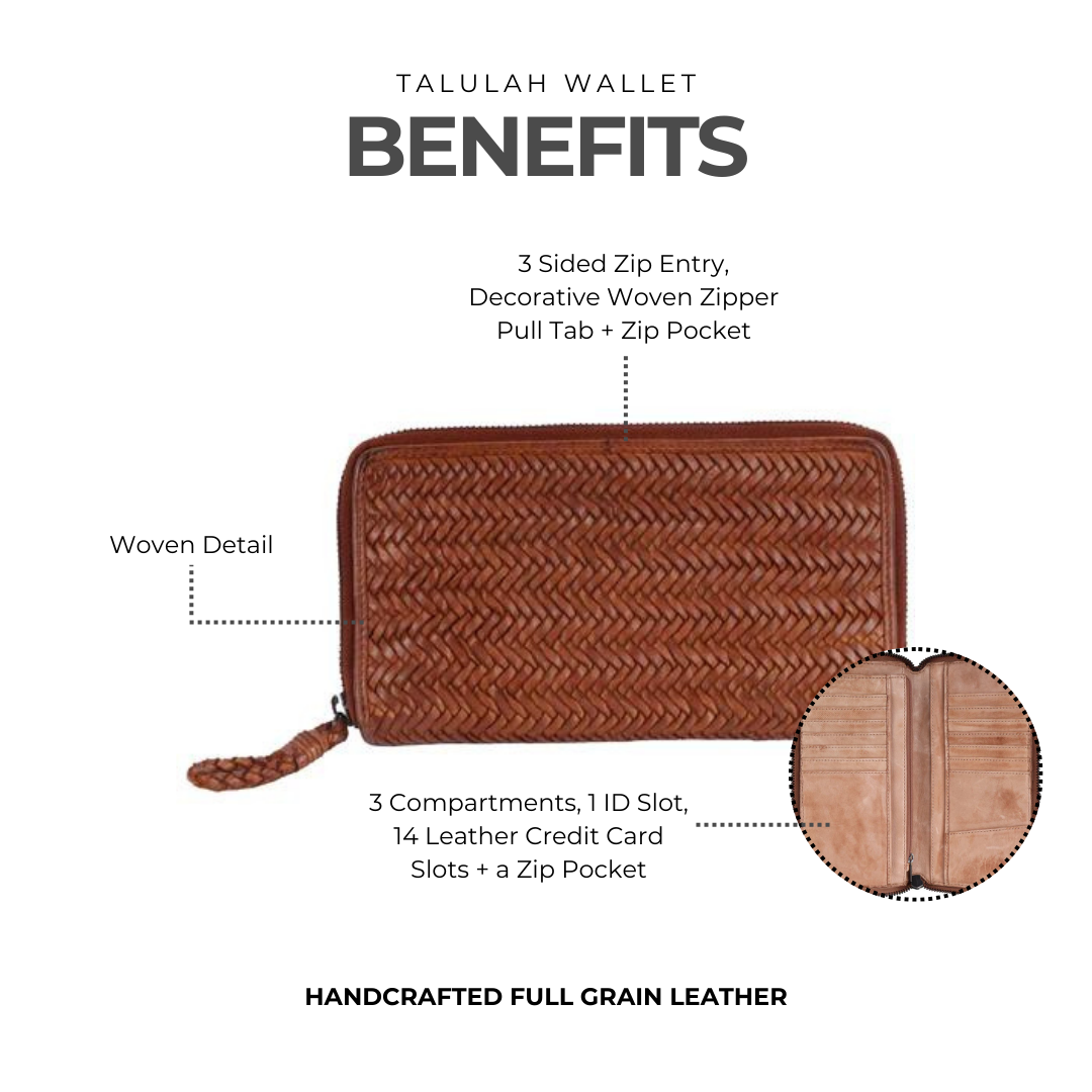 Talulah Leather Wallet - Image 9