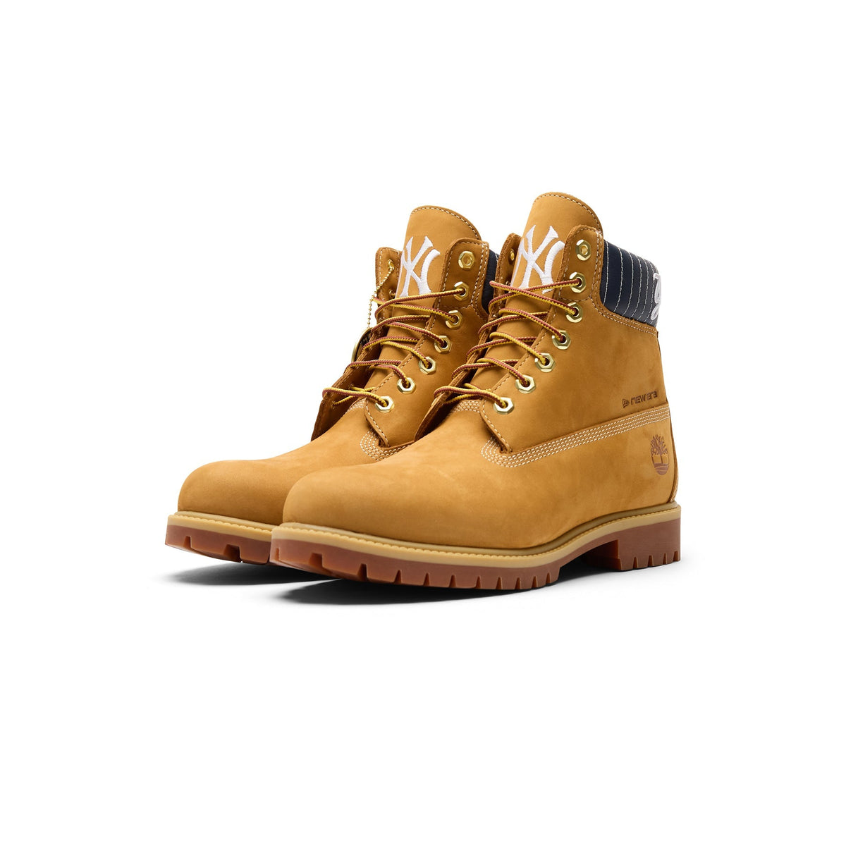 Timberland x New Era x Yankees 6-Inch Waterproof Boot (Wheat Yankees) - Image 4