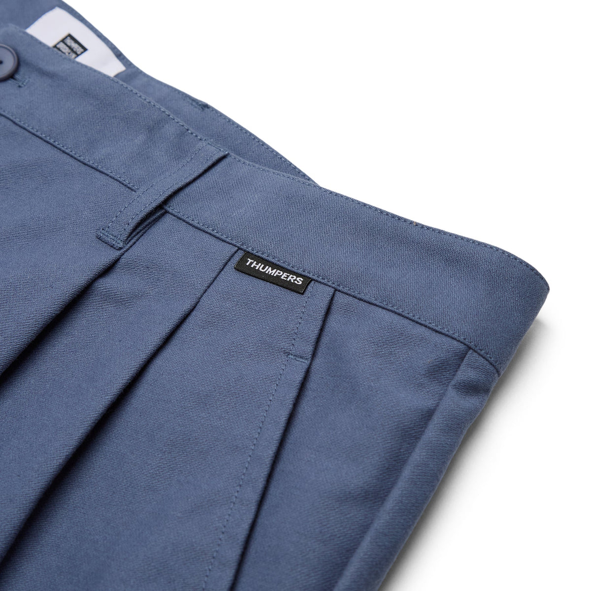 THUMPERS NYC Tuck Pants (Blue Gray) - Image 4