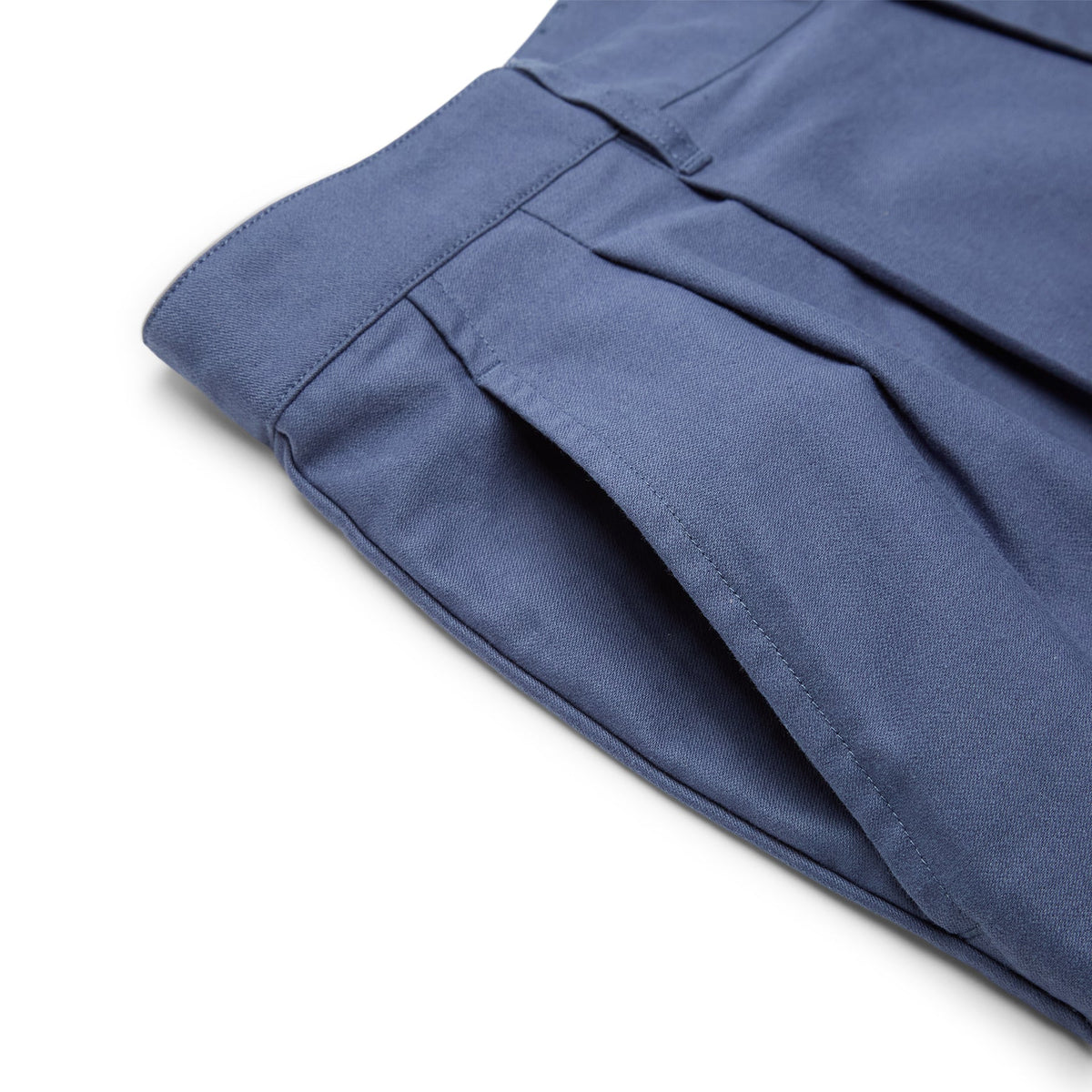 THUMPERS NYC Tuck Pants (Blue Gray) - Image 5