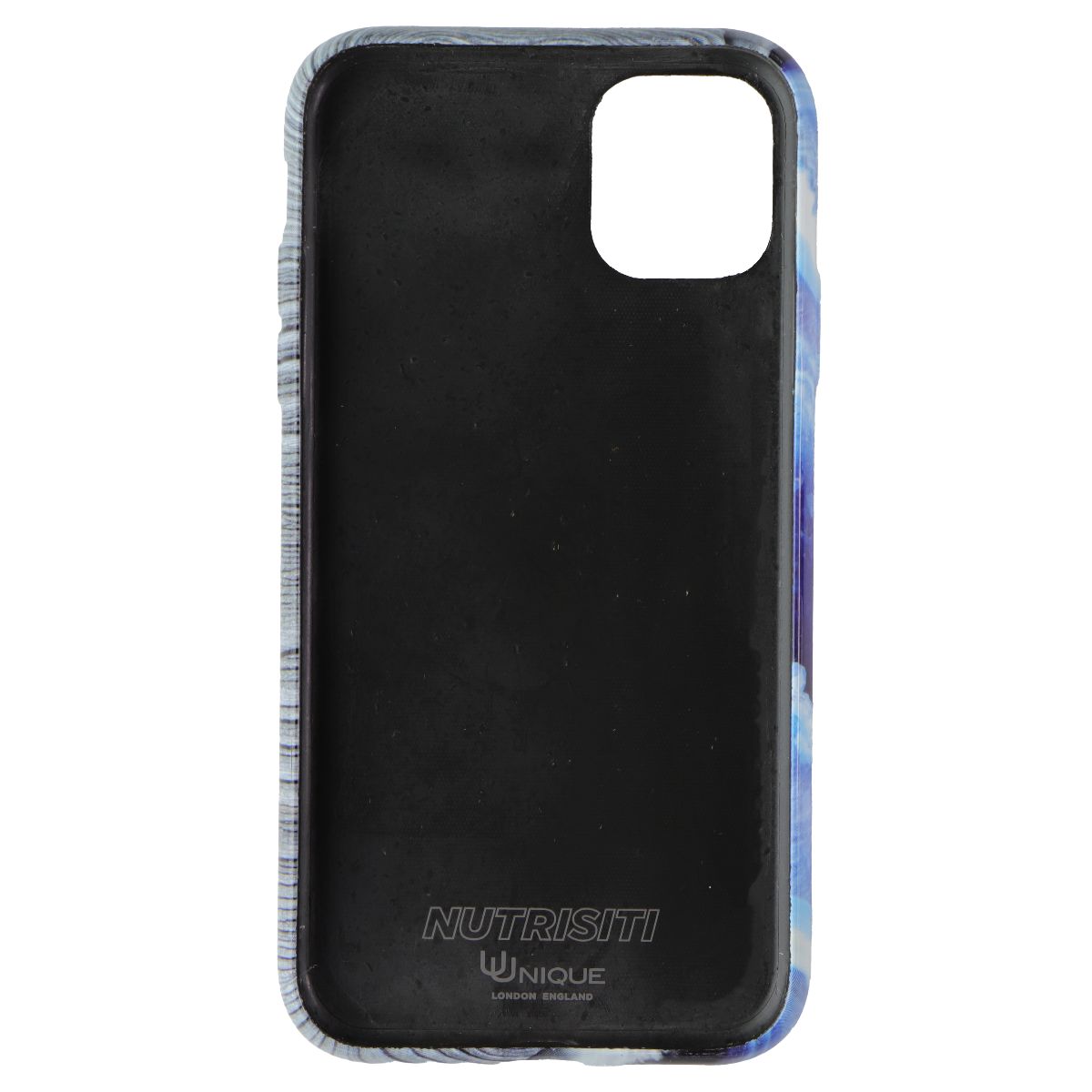 Unique London Eco-Friendly Back Case for Apple iPhone 11 and XR - Blue Geode - New - Image 3